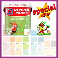 18L ( 18 LITER ) Nippon Paint EASYWASH Interior Wall Paint / Cat Dalam Dinding Rumah 18L- 18Liter / A wpc EASY WASH