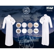 GAMIS JUBAH ALNOOR BORDIR DEWASA / GAMIS SAUDI ALNOOR