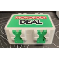 Monopoly Deal Card Case Monopoly deal Card Box Card holder DEAL card Monopoly Bid Card Case Monopoly
