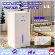 SG [In Stock] 1.1L Dehumidifier Air Purifier And Dehumidifier Quiet Energy-saving Dehumidifier Machi