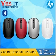 HP 240 Bluetooth Mouse Black / Red / Silver / Lunar 1600DPI Bluetooth 5.1 (3V0G9AA 43N05AA 43N04AA 7