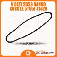 V Belt Sb59 Bando Kubota 5T051-11420 For Combine Harvester Lacandu