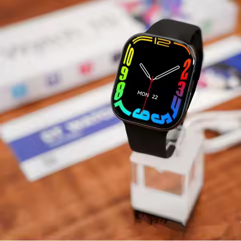 DT Watch X Smartwatch 4GB ROM GPS NFC AMOLED Display Bluetooth Call Music Player Compatible with And