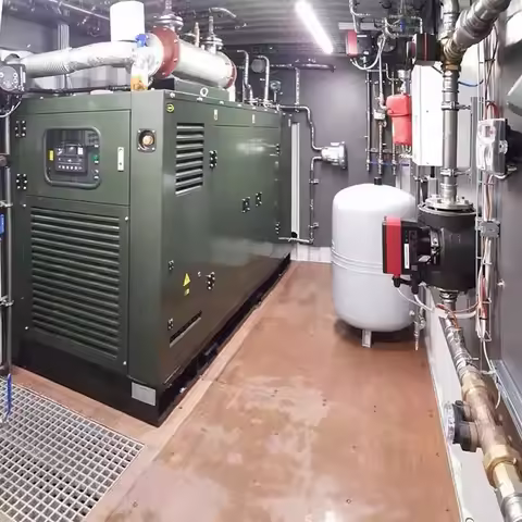 Biogas Generator Super Silent Generator 30kw 37.5kva Cng Compressed Natural Generator Powered By Cum