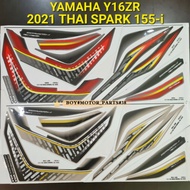 YAMAHA Y16 Y16ZR 2021 THAI SPARK 155 i ( 6 ) BODY STICKER