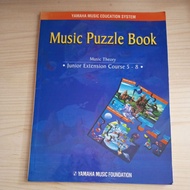 YAMAHA MUSIC EDUCATION SYSTEM MUSIC PUZZLE BOOK MUSIC THEORY JUNIOR EXTENSION COURSE 5 6