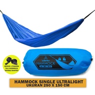 AIMPRO Single Hammock Size 250x150 cm Full Bartex - Large Adult Hanging Swing