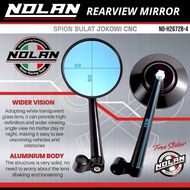 NOLAN CLASSIC ROUND MODEL FULL CNC UNIVERSAL MOTORCYCLE MIRROR