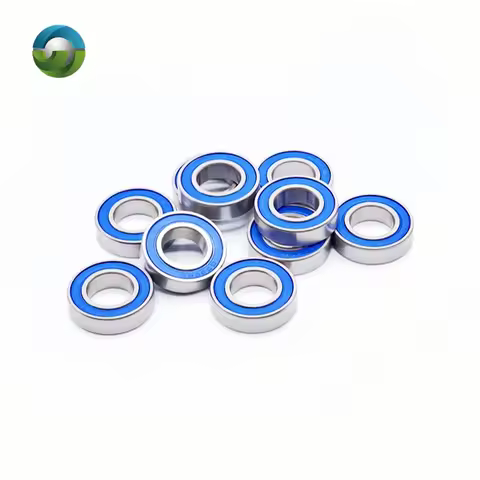 10Pcs 6800RS Bearing ABEC-7 10x19x5 mm Thin Section 6800-2RS Ball Bearings 6800 2RS With Blue Sealed