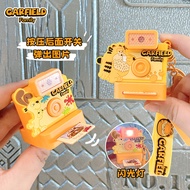 Cartoon Cartoon Garfield Polaroid Keychain Schoolbag Pendant Car Keychain Toy Key Ring Pendant IP