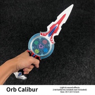 DX Orb Calibur Mainan Pedang Ultraman Orb