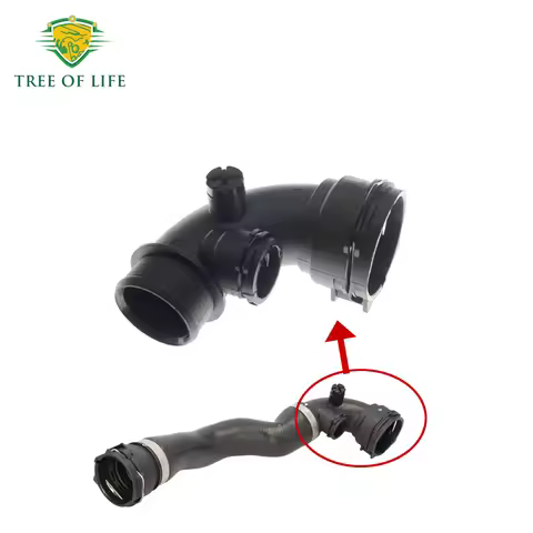11531436375 Coolant Radiator Water Hose Connector For BMW E46 320I 328I M52 330I 325I M54 Z4 E85 E86