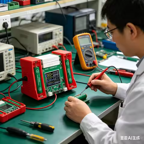 Single-Channel Battery Tester 21700/18650 Internal Resistance Tester Battery Capacity Tester Electro