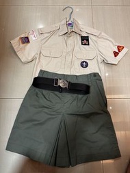 童軍制服+帽(女)
