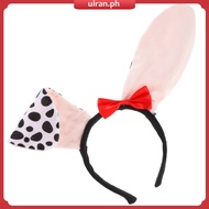 Dog Ear Headband Dalmatian Costume Ears Animal Child  uiran