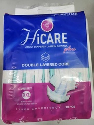 HiCare Adult Diapers Plus 10s (Size XXL)
