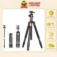 Beike Q999H Aluminum Alloy Tripod Compact, Lightweight, Convenient and Easy to Move