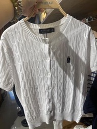 Who.A.U 刺繡小熊針織外套✅100%韓國專門店/免稅店購入