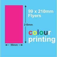 Flyers Brochure Printing 210mm x 99mm