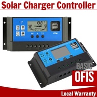 12V/24V Solar Panel Battery Charger Charging Controller Regulator