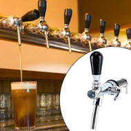 [lzdxwcke3pu] Adjustable Draft Beer Keg Tap, Beer Tap Control, Non-Rust Beer Keg Tap, Longer
