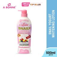 A Bonne Snail Yogurt Whitening Lotion Pump 500ML ( A111 )