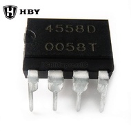 20pcs  Original JRC4558D NJM4558D DIP-8 OP Operational Amplifier