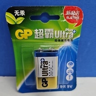 GP Ultra Plus 9V Battery 6LR61/9V