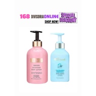 SHAWILL SAKURA WHITENING BODY LOTION 500ML | SHAWILL SPF35 WHITENING BODY LOTION 300ML