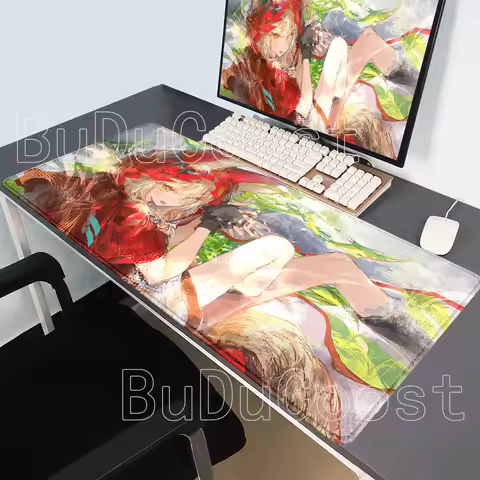 HD Printing Rossi Yvonne Arknights Endfield Gaming Mouse Pad Rubber Non-slip Base Mousepad Anime Gir