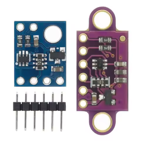 GY-VL53L0X V1/V2 Time-of-Flight (ToF) Laser Ranging Sensor VL53L0X Breakout 940nm Laser Distance Mod