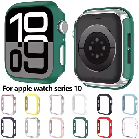 Suitable For Apple Watch 10 Series Apple Watch Case 44/46MM iWatch Protective Case PC Half Pack Fros