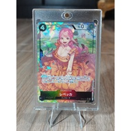 Rebecca OP05-091 PARALLEL-SUPER One Piece Card with Magnetic Case