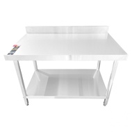 Global House CROWN โต๊ะเตรียมสเตนเลส 2 ชั้น 120x70x85+10 ซม. S1270 รับประกันของเเท้