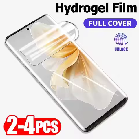 2-4pcs Silicone Flexible Hydrogel Film for Vivo V50 V40 SE V30 Lite V30e Screen Protector S20 Pro S1