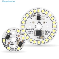 SEPTEMBER 5pcs LED Chip Round LED Chip 5Pcs/lot 3W 5W 7W 9W 12W AC 220V IC Driver PCB Board Bulb Chi
