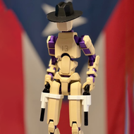 3D Printed Multi-Joint Action Figure Version 2.0 Lucky 13 Birthday Gift Toy Display Trendy Little Du