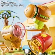hamburger spinning top gun