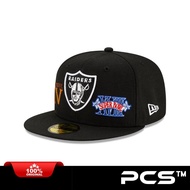 ‼️𝑶𝑹𝑰𝑮𝑰𝑵𝑨𝑳‼️ New Era 59FIFTY Las Vegas Raiders World Champions Black Fitted Cap