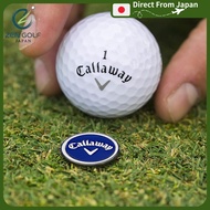 Callaway Golf Magnetic Casino Chip Markers (Set of 2) - Red & Blue / White & Black