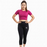 Women's Sports Leggings 7/8 Running Gym Sport Pants