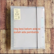 map binder looseleaf b5 karet sisi kode t 2771 tanpa isi cover tebal