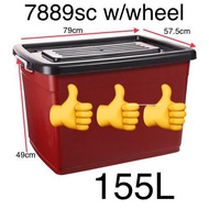 CENTURY 7889SC Storage Box With Wheels 155L MULTI PURPOSE BOX 7889SC