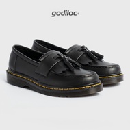 Godiloc Men's Ashton Loafers Formal Leather Black