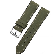 Genuine Leather Silicone Watch Strap For Men Omega IWC Longines Mido Waterproof Rubber Strap 20 22 2