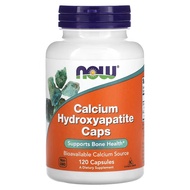 NOW Foods Calcium Hydroxyapatite Caps 120 Capsules