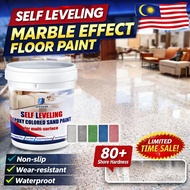 1KG Upgrade Self Leveling Coloured Sand Epoxy  Floor Paint Waterproof /Hard/Wear-resistant/Anti-slip