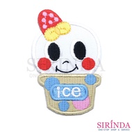 Ice Cartoon Iron Iron-On PATCH DIY EMBROIDERY (00080370)
