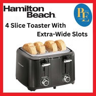 Hamilton Beach 4 Slice Toaster with Extra-Wide Slots 24217