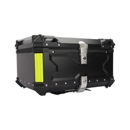 New Universal 85L Aluminum Alloy Motorcycle Emboweled Tail Box Large Capacity Back Box Motorcycle To